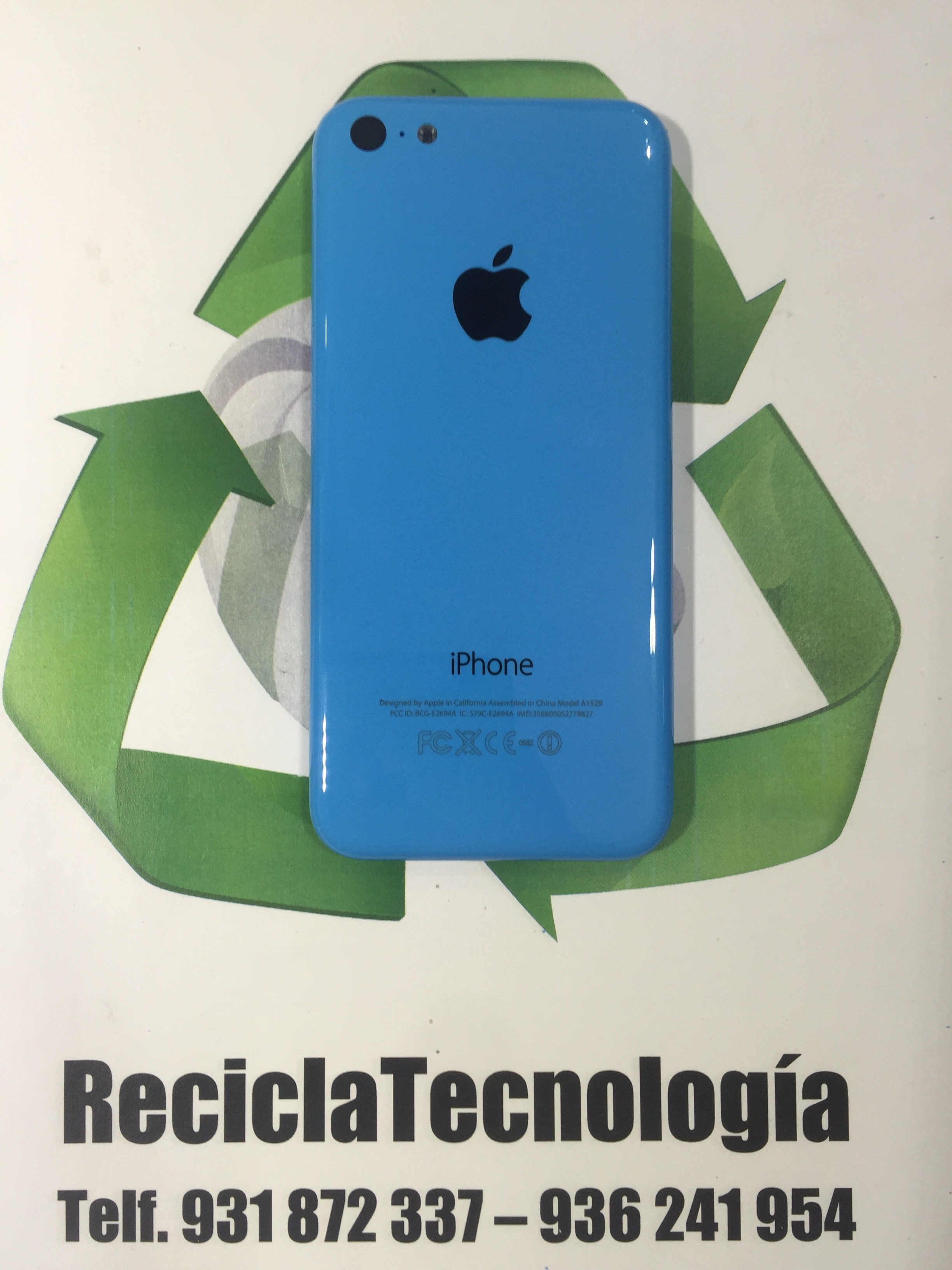 Carcasa iPhone 5c Blue