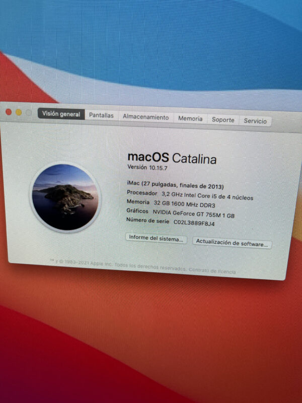 iMac 27" Finales 2013