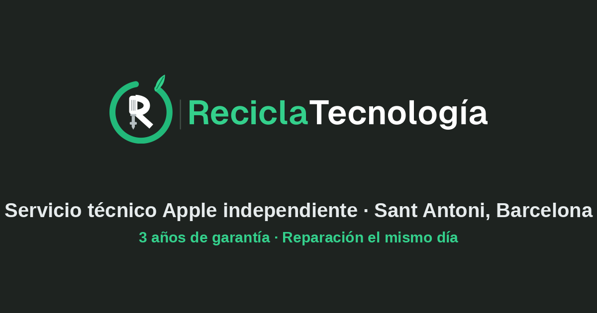 ReciclaTecnologia, tiendas de informática en Barcelona