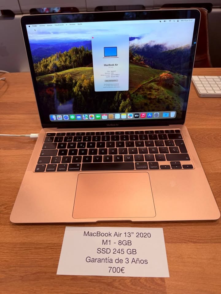 MacBook preparado para navegar con ReciclaBrowser