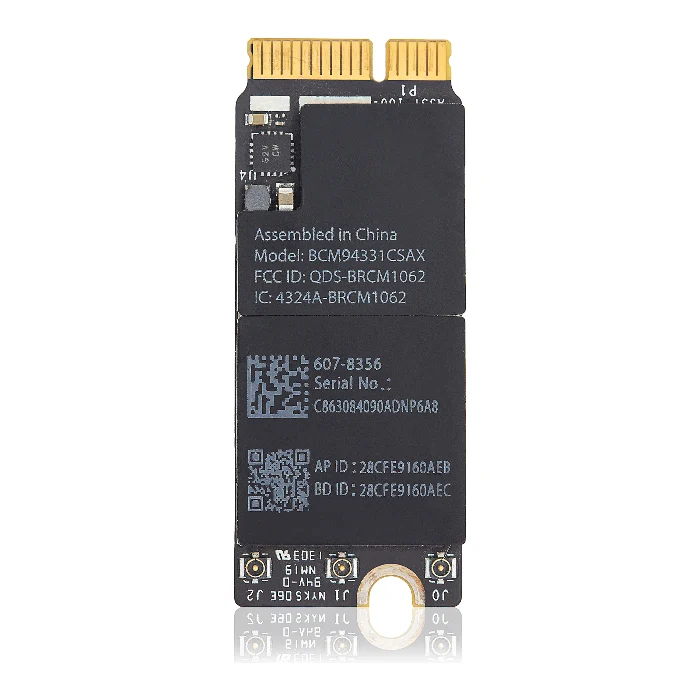 Tarjeta WiFi y Bluetooth de repuesto para MacBook Pro