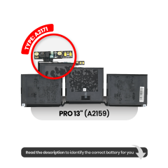 Batería de repuesto para MacBook Pro
