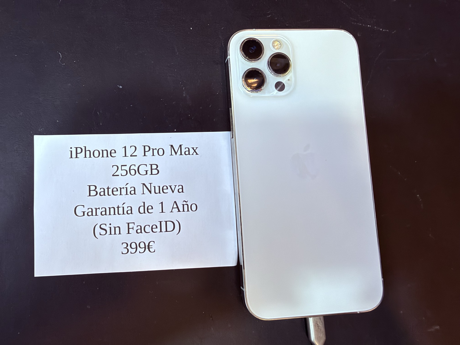 iPhone 12 Pro Max 256 GB disponible para alquilar en Barcelona