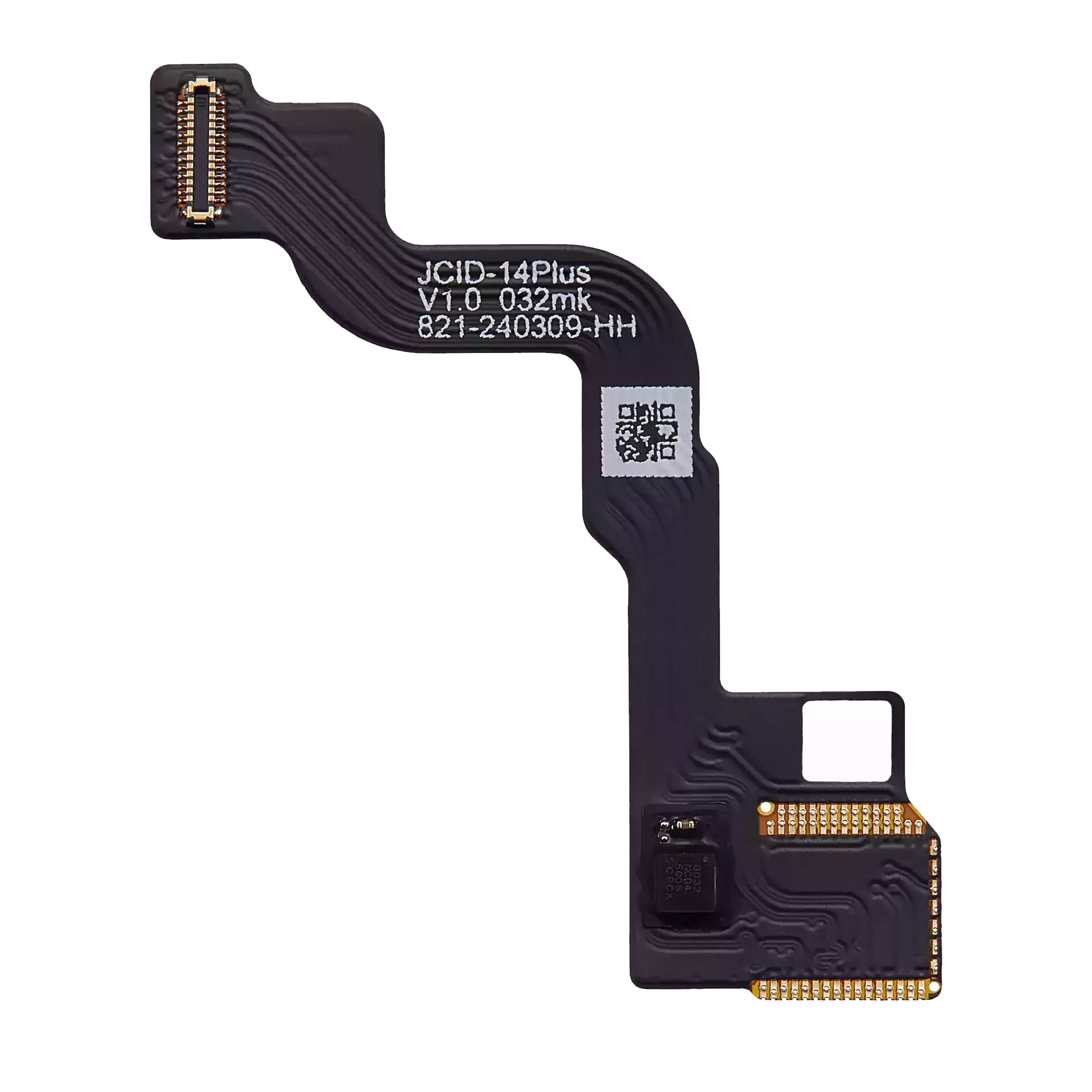 Flex del proyector de puntos Face ID de iPhone, imagen descriptiva