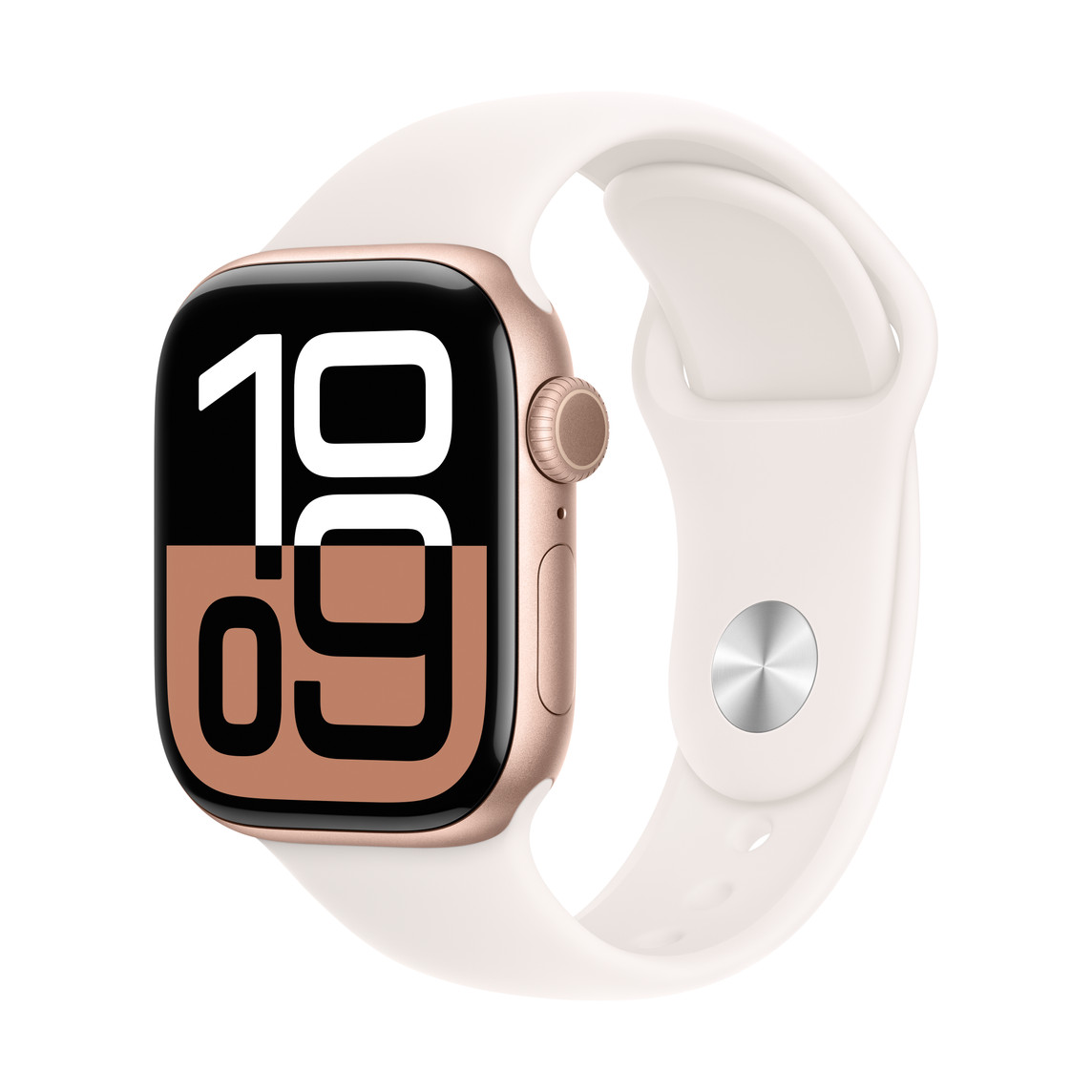 Apple Watch Series 10 oro rosa con correa