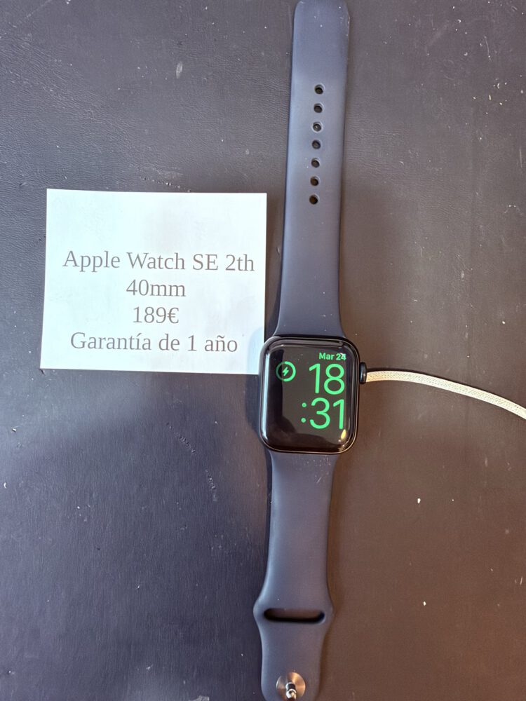 Apple Watch SE 2 40 mm: fotografía real