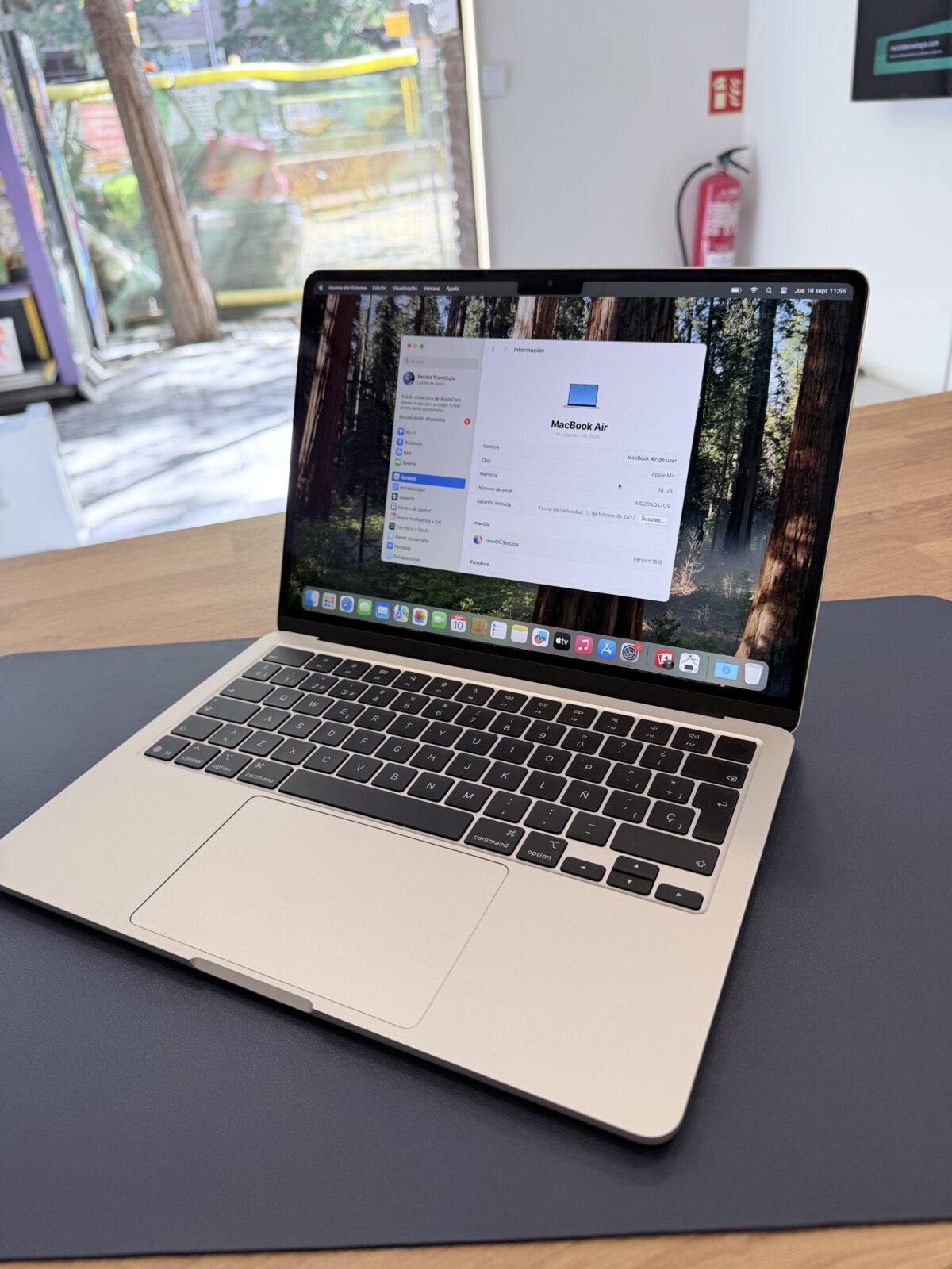 MacBook Air 13″ M4 reacondicionado