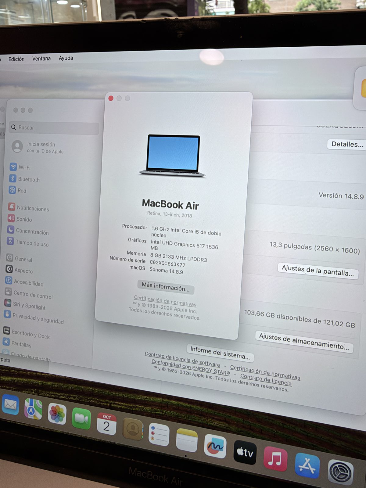MacBook Air 13″ Intel Core i5 disponible para alquilar en Barcelona